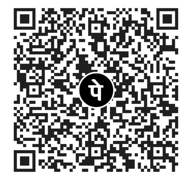 PhonePe QR code to contribute to Antarshanti